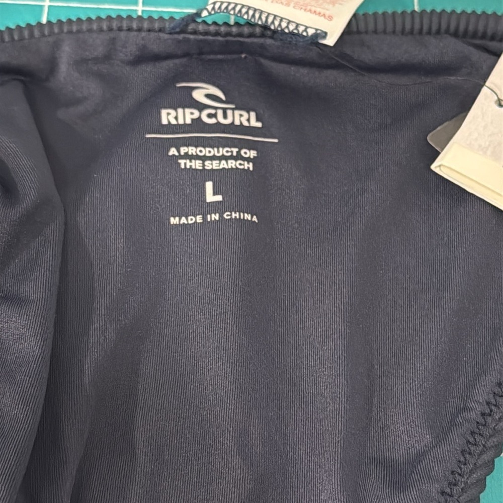 Nwt Rip Curl Block Party Spliced Cheeky Bikini Bo… - image 3